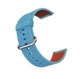 Curea piele, compatibila Huawei Watch GT 7 46mm, telescoape Quick Release, 18cm, Albastru deschis