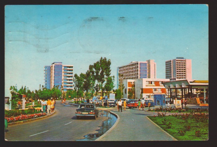 CPIB 21862 - CARTE POSTALA - MANGALIA NORD, JUPITER, AUTOTURISM