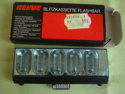 Caseta Blitz Flashbar REVUE - Vintage foto