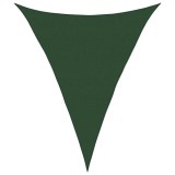 Cumpara ieftin Panza parasolar, verde inchis, 5x6x6 m, 160 g/m&sup2;, HDPE