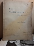 Lui Gavriil Musicescu. Omagiu (cu dedicatia autorului catre Directorul N.N.Necsulea) - Ștefan Stoicescu