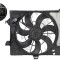 GMV radiator electroventilator Hyundai Veloster, 2011-, motor 1.6 99kw, benzina, 387 mm; 3 pini,