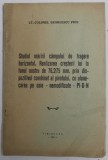 STUDIUL MARIRII CAMPULUI DE TRAGERE HORIZONTAL , REALIZAREA CRESTERII LUI LA UNUL NOSTRU DE 76.2/75 MM. PRIN DISPOZITIVUL COMBINAT AL PIVOTULUI , CU