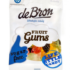 Jeleuri gumate cu aroma de fructe fara zahar si fara gluten, 100g, Debron