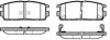 Placute frana Chevrolet Captiva (C100, C140); Opel Antara SRLine parte montare : Punte spate