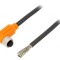 Cablu de conectare M12 8 pini unghi 10m IP67