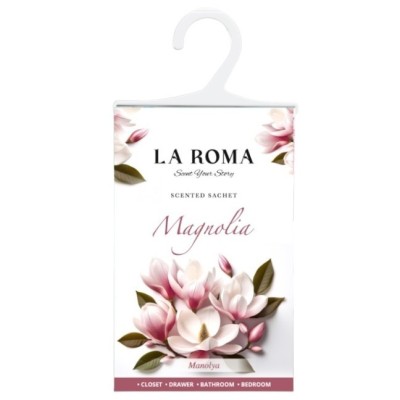 Odorizant pentru dulap La Roma , Magnolia, Aroma Florala si Eleganta pentru Haine Proaspat Parfumate, Inspirata din Gradinile Mediteraneene in Floare foto