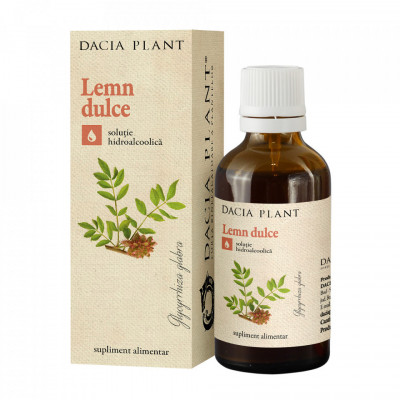 Tinctura lemn dulce 50ml dacia plant foto