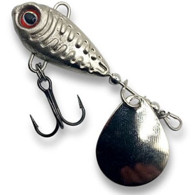Spinnertail BERTI Skeletonik Pro Colorado Nickel, Nickel, 16g foto