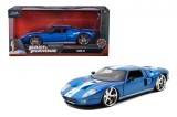 Masinuta Fast &amp; Furious Ford GT 2005 din metal, scara 1:24