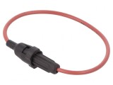Clemă Siguranțe Cilindrice 5x20mm Bronz pe Cablu