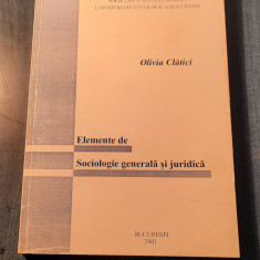 Elemente de sociologie denerala si juridica Olivia Clatici