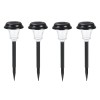 Set 4 Lampi de gradina, incarcare solara, IP65