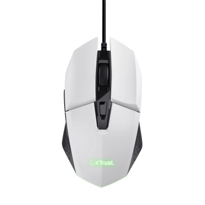 Mouse Trust GXT109W FELOX 6400 DPI, alb foto