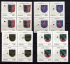 Germany 1994 Coat of arms x 4 Mi.1713-1716 MNH DA.070, Nestampilat