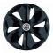 Set 4 Capace Roti Roco Negru R16, pentru Nissan