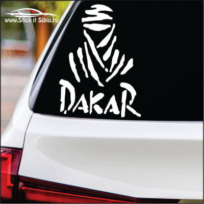 Dakar - Stickere Auto foto