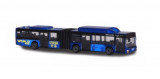 Majorette macheta Autobuz MAN Lion albastru, aprox 1:100