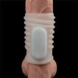 Cumpara ieftin Inel / Manson Penis Cu Vibratii Vibrating Spiral Knights Ring, Alb