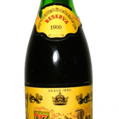 A 101 -vin ROSU RESERVA MONTE REAL, ESPANA, cl 75 gr 13 recoltare 1960