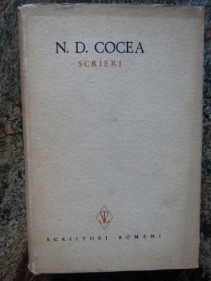 N. D. COCEA - SCRIERI VOL 2, 1970 foto