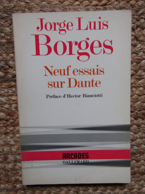 Neuf Essais Sur Dante - Jorge Luis Borges foto