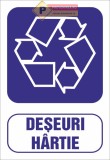 Semne pentru deseuri hartie