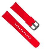 Cumpara ieftin Curea silicon, compatibila Samsung Galaxy Watch3 40mm, telescoape Quick Release, Rosu