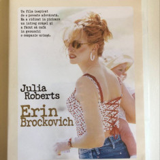 * Film DVD: Erin Brockvich, cu Julia Roberts, film inspirat din poveste reala