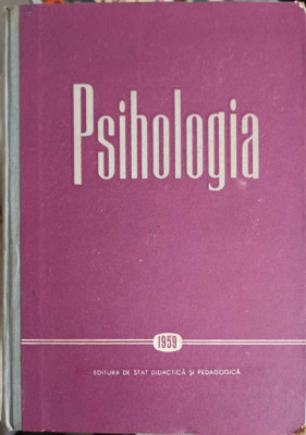 PSIHOLOGIA-A.A. SMIRNOV SI COLAB. foto