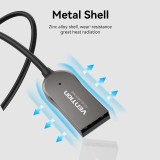 ACCESORII AUTO Vention USB Car Bluetooth5.0 Audio Receiver With Coiled Cable 1.5M Gray Zinc Alloy Type, &quot;NAGHG&quot; (timbru verde 0.18 lei)