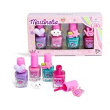 MARTINELIA SUPER GIRL SET 4 LACURI DE UNGHII SI INELE