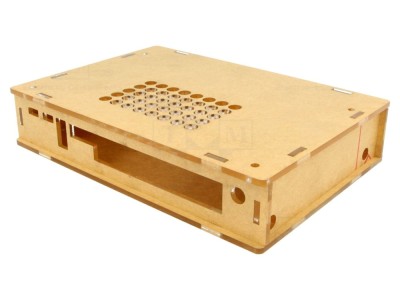 Carcasă transparentă plexiglass pentru router foto