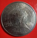 SV * Marea Britanie UK 5 POUNDS 2000 * CENTENAR REGINA ELISABETH I 1900 * UNC, Europa, Nichel