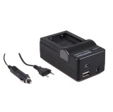 Cumpara ieftin Incarcator 4in1 Patona LP-E17 replace Canon EOS 750D 760D 8000D Kiss X8i Rebel - 5676