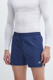 Cumpara ieftin New Balance pantaloni scurți de alergare culoarea albastru marin, MS41286NNY