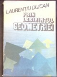 Prin Labirintul Geometriei - Laurentiu Duican - Albatros 1990 - Matematica, Geometrie - Carte in limba Romana