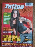 Revista despre tatuaje in limba germana, TATTOO Style nr. 2 / 2004 / R1P1P