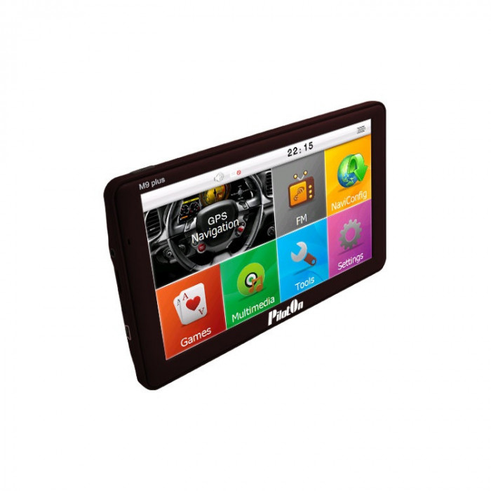 GPS Navigatie PilotOn M9 Plus 7 Inch cu iGO Primo NextGen ORIGINAL! + Camion