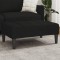 vidaXL Taburet, negru, 77x55x31 cm, material textil 4007382
