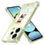 Husa antisoc pentru xiaomi redmi note 14 4g (regional) - airbag tpu, col&Egrave;uri ranforsate - working girl