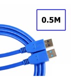 Cablu USB 3.0 Tata - Tata-Lungime 50 centimetri, Oem