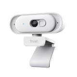 Camera Web Trust Tomar 2K QHD, rezolutie video 2K, USB 2.0, Alb