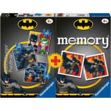 Puzzle + Joc Memory Batman, 25/36/49 Piese, Ravensburger