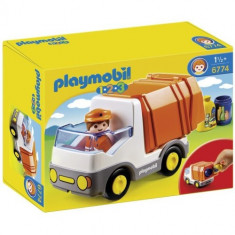Set de Constructie 1.2.3 Playmobil - Camion Deseuri foto