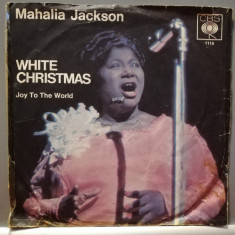 Mahalia Jackson – White Christmas... (1972/CBS/Holland) - Vinil Single pe '7/NM