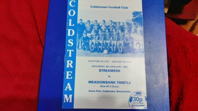 program Streamers - Meadowbank Thistle foto