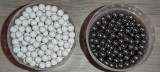 500 bile otel metal pt. pistoale pusti airsoft 6 mm + 500 bile teflon 0.30 grame