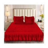 Cumpara ieftin Set Cuvertura Pat Catifea -LIM49