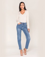 Blugi Dama albastri, Push-up Skinny Nina Carter P076-5A